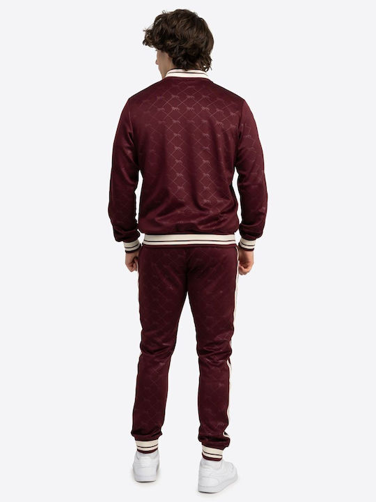 Aswell Σετ Φόρμας με Λάστιχο Oxblood/ecru