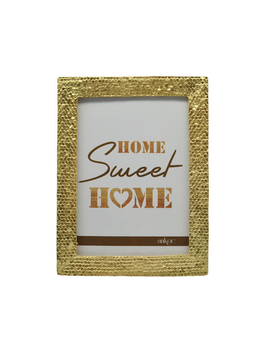 Rahmen 33019-6 15x20cm Antik Gold Ankor Polyresin
