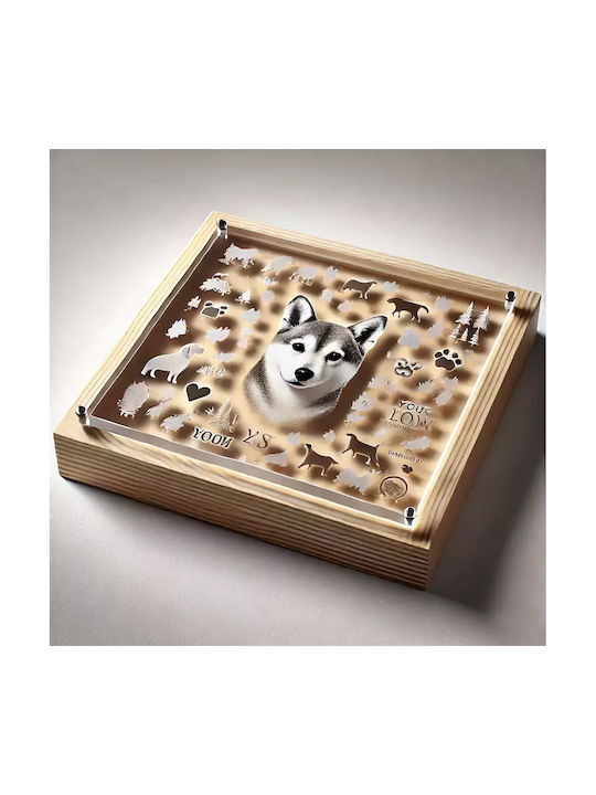 Κορνίζα Πέτρινη Προσωπ Νη 3d Cat Lover