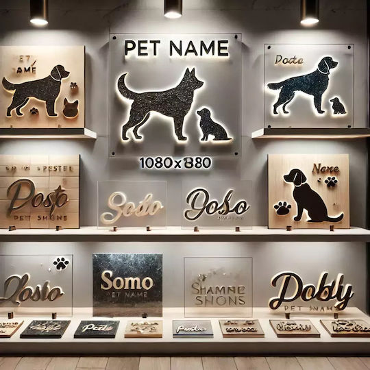 Κορνίζα Plexi Glass Dog
