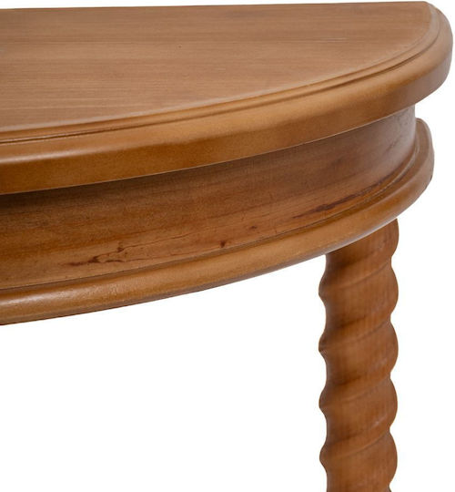 Wooden Console Table Coffee L97xW40.5xH66cm