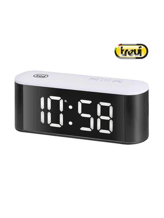 Trevi Ec 883 Bl Επιτραπέζιο Ψηφιακό Ρολόι με Ξυπνητήρι 90.02.0034
