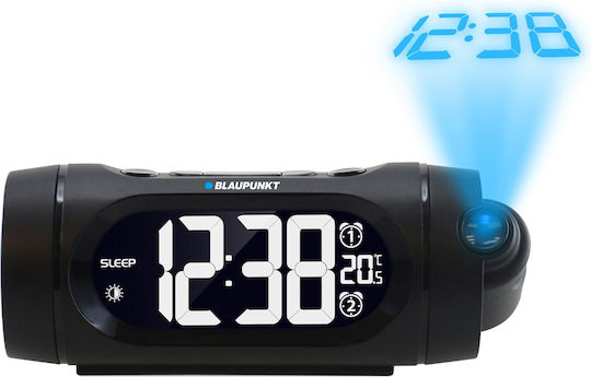 Blaupunkt CRP9BK Масов Дигитален Часовник LED с Будилник и Радио Черен