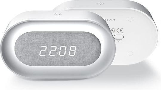 Alarm Clock Led Night Light Pure Fnl-07 Aksel White Long Forever Light Alarm Clock Led Night Light Pure Fnl-07 Aksel White Long Forever Light