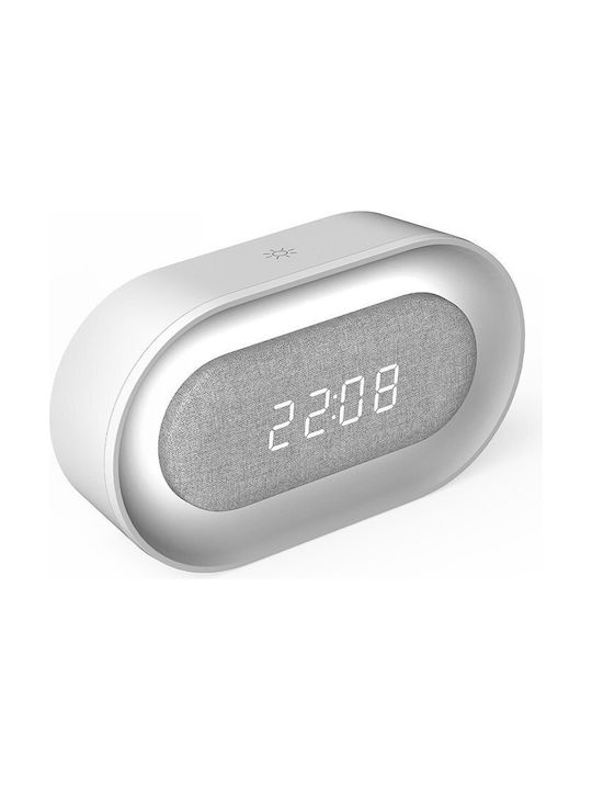 Alarm Clock Led Night Light Pure Fnl-07 Aksel White Long Forever Light