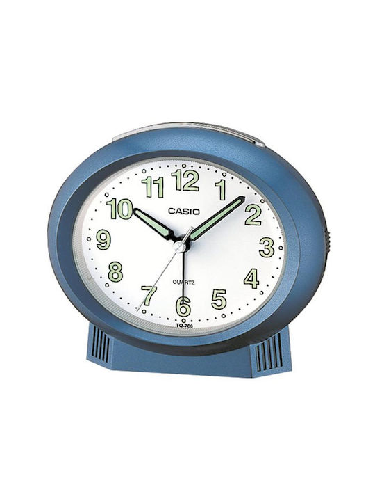 Casio Επιτραπέζιο Ρολόι με Ξυπνητήρι TQ-266-2EF