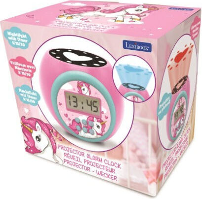 Lexibook Unicorn Tisch-Digitaluhr mit Wecker RL977UNI