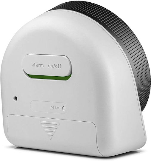 Braun Tisch-Digitaluhr mit Wecker & Radio Weiß 67620