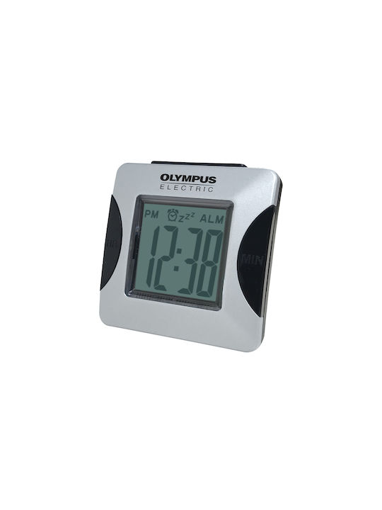 Olympus Tabletop Digital Clock with Alarm Light Blue LD-306A