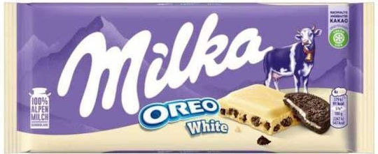 Milka Шоколад Бял с Oreo 100gr 1бр