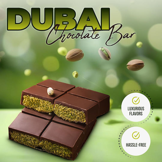 Rosso Σοκολάτα Dubai Φιστίκι Κανταΐφι 36gr