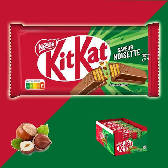 Nestle Kit Kat Γκοφρέτα Γάλακτος Φουντούκι 41.5gr