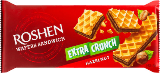 Roshen Γκοφρέτα Γάλακτος Φουντούκι 142gr