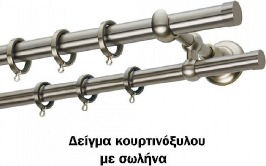 Anartisi Металик Корниз S16 Φ25мм 160бр Nikel satin