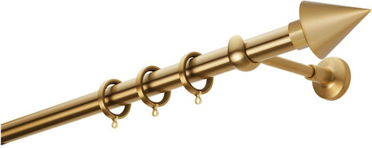 Zogometal Металик Корниз Φ12мм 60бр Oro Matt