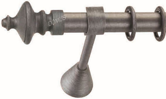 Enis by Domus Metalic Galerie pentru perdele Canalaj Dublu cu șină Φ25mm 240buc Channelized