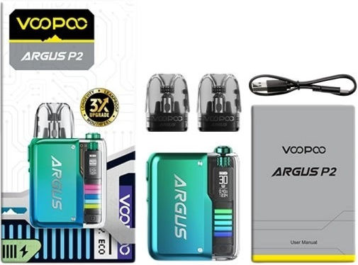 Voopoo Argus P2 Pod Kit 2ml with Built-in Battery 1100mAh Ruby Red