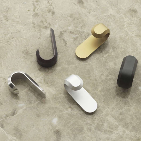 Normann Copenhagen Κρεμάστρα Τοίχου Μεταλλική Χρυσή 2.1x3x5.8cm