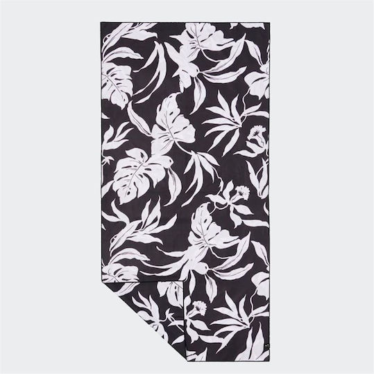 Slowtide Hauke Quick Dry Microfiber Towel Body Double-Sided Black 152.4x76.2cm