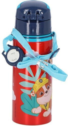 Kids Licensing Παιδικό Παγούρι Paw Patrol Αλουμινίου με Καλαμάκι 600ml