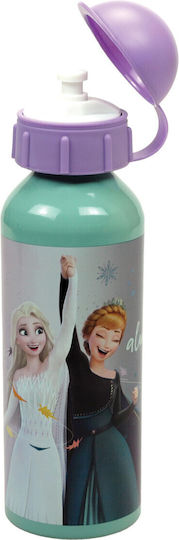 Disney Frozen Victory Παιδικό Παγούρι Frozen Αλουμινίου 520ml