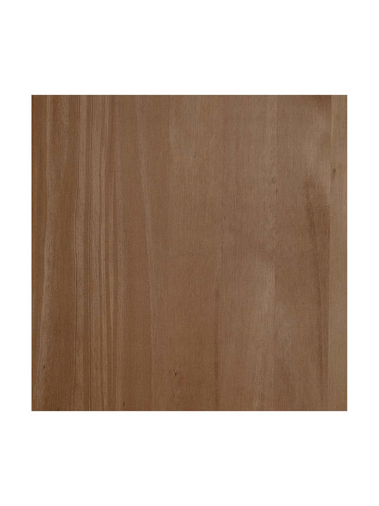 vidaXL Κρεμάστρα Τοίχου Ξύλινη 6 Θέσεων Καφέ 87x35x12cm
