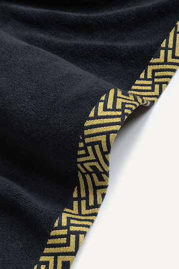Guy Laroche Beach Towel Cotton Black 180x90cm.