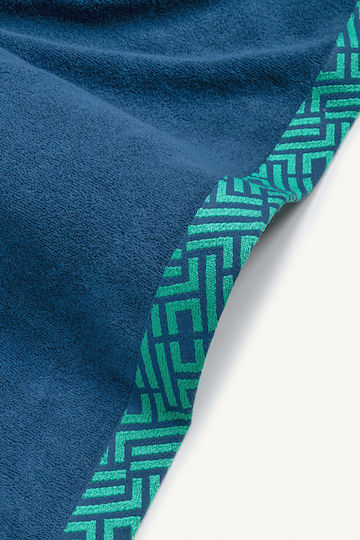 Guy Laroche Beach Towel Cotton Blue 180x90cm.