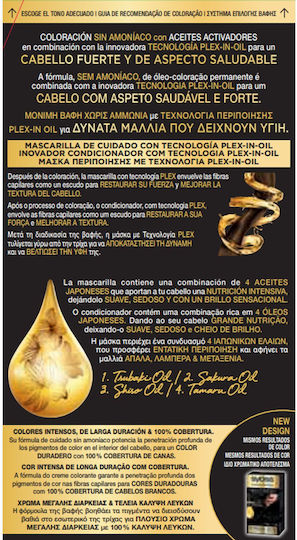 Syoss Oleo Intense Βαφή Μαλλιών Χωρίς Αμμωνία 1-10 Εντονο Μαύρο 50ml