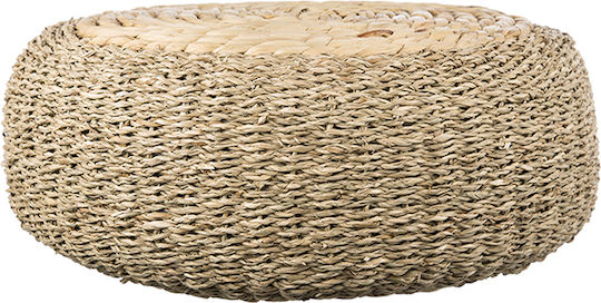 Bean Bag Chair Stool Waterproof Beige 41x41x15cm