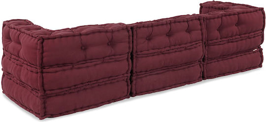 Bean Bag Chair Waterproof Burgundy 140x70x54cm