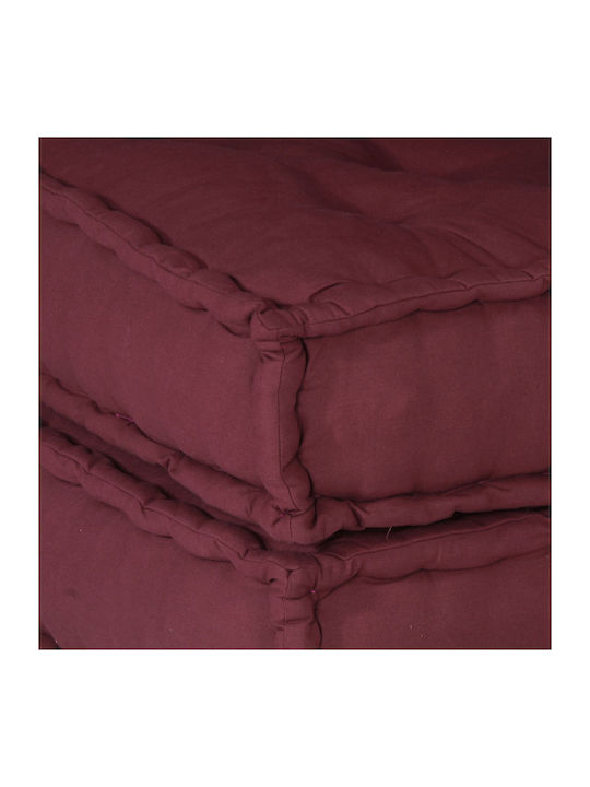 Puf Canapea Bordeaux 70x70x54cm