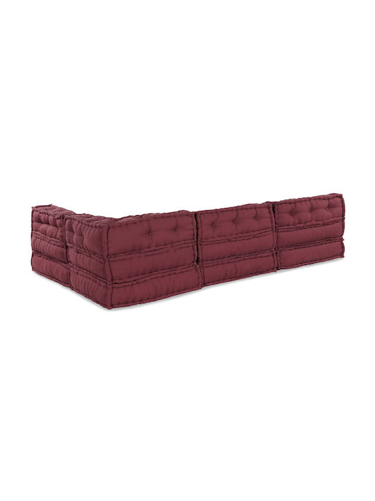 Puf Canapea Bordeaux 70x70x54cm