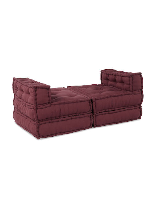 Puf Canapea Bordeaux 70x70x54cm