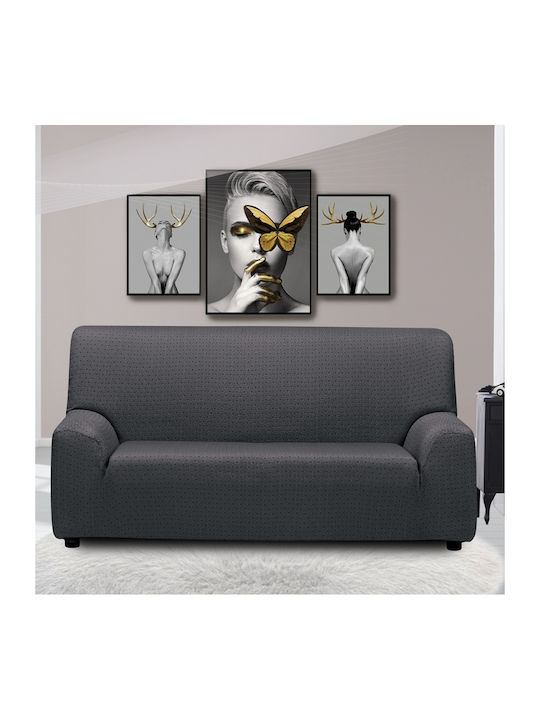 SB Home Sabrina Ελαστικό Κάλυμμα Πολυθρόνας Grey 70x110cm