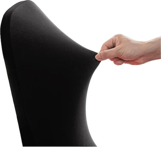 Green Blue Elastic Cover for Chair Black 88x50cm 1pcs GB373