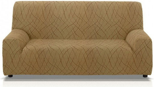 Mc Decor Akari Beige Elastic Cover for Three Seater Sofa Beige 170εκ. 1pcs MCL.EL.AKARI.TR-MPEZ