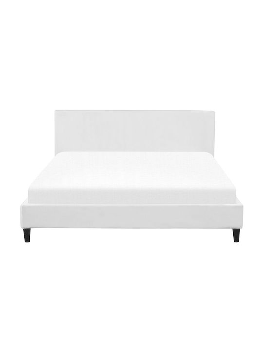 Beliani Fitou Ελαστικό Κάλυμμα Πολυθρόνας Λευκό 180x200cm