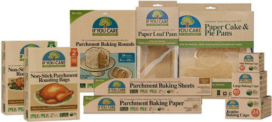 If You Care Non-stick Paper Cut into Sheets 30cm 24pcs