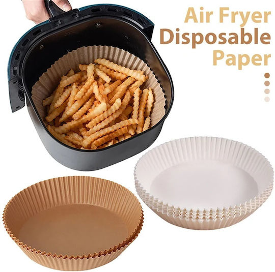 Αντικολλητικά Χαρτιά για Air Fryer 16x16εκ. 50τμχ