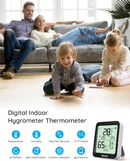 Govee H5075 Digital Thermometer for Indoor Use