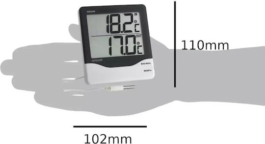 TFA Indoor - Outdoor Thermometer Tabletop 30.1011