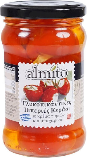 Almi Πιπεριές Γλυκοπικάντικες Κεράσι Με Κρέμα Τυριών 280gr