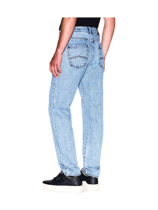 Armani Exchange Ανδρικό Παντελόνι Τζιν Slim Fit Μπλε