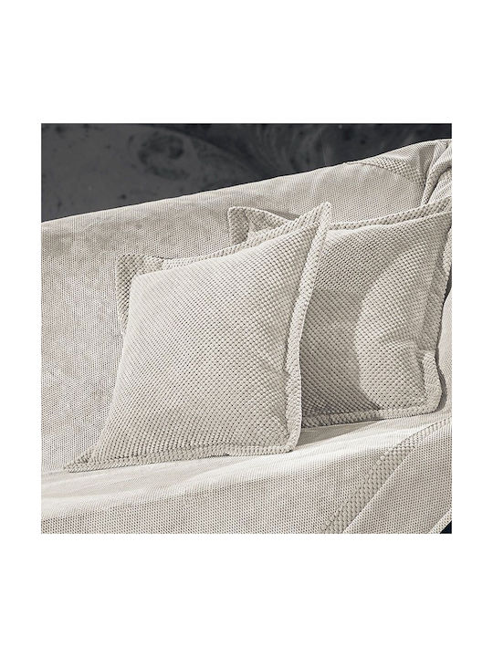 Guy Laroche Decorative Pillow Case Rubicon Fleece Beige 42x42cm