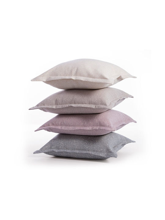Nef-Nef Homeware Μαξιλάρι Καναπέ Aronia Μπεζ 50x50εκ.