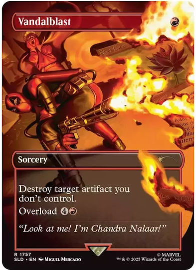 Magic: The Gathering Secret Lair X Marvel's Deadpool Nonfoil