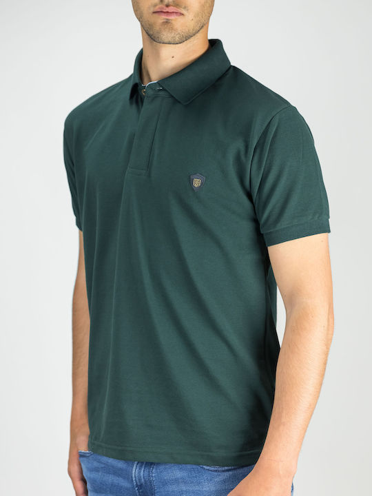 Polo Short Sleeve Blouse Dk_green