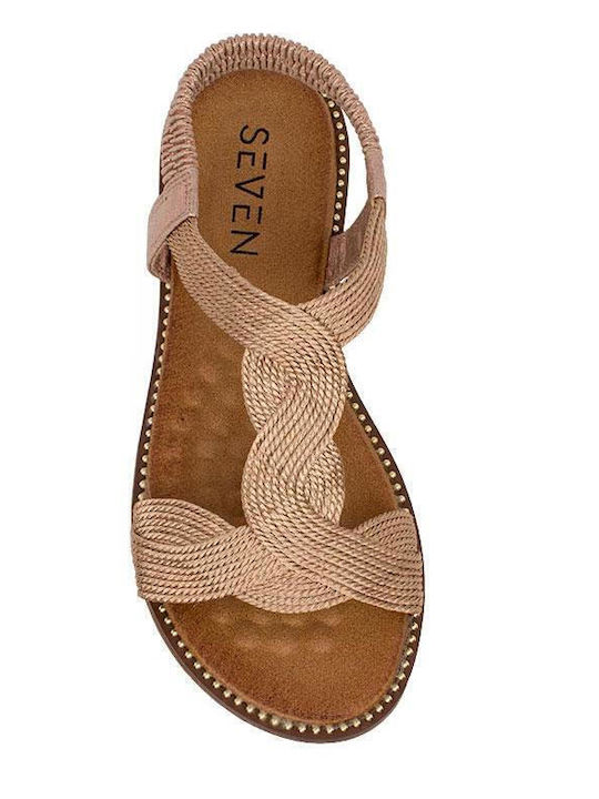 Women's Flat Sandals Rose Gold