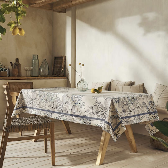 Gofis Home Покривка за маса Claire Greige 296 135x135бр